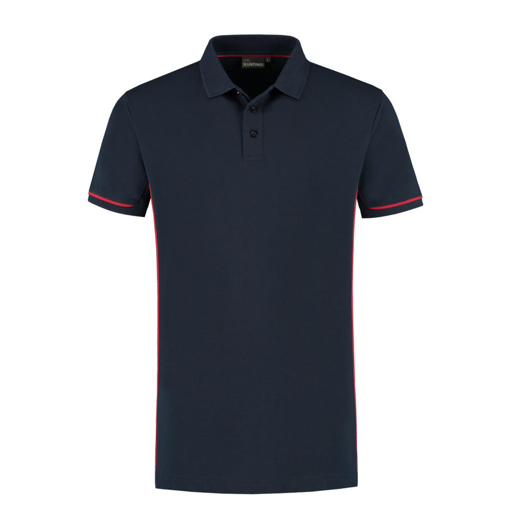 Santino Poloshirt Carsen+ - Afbeelding 4