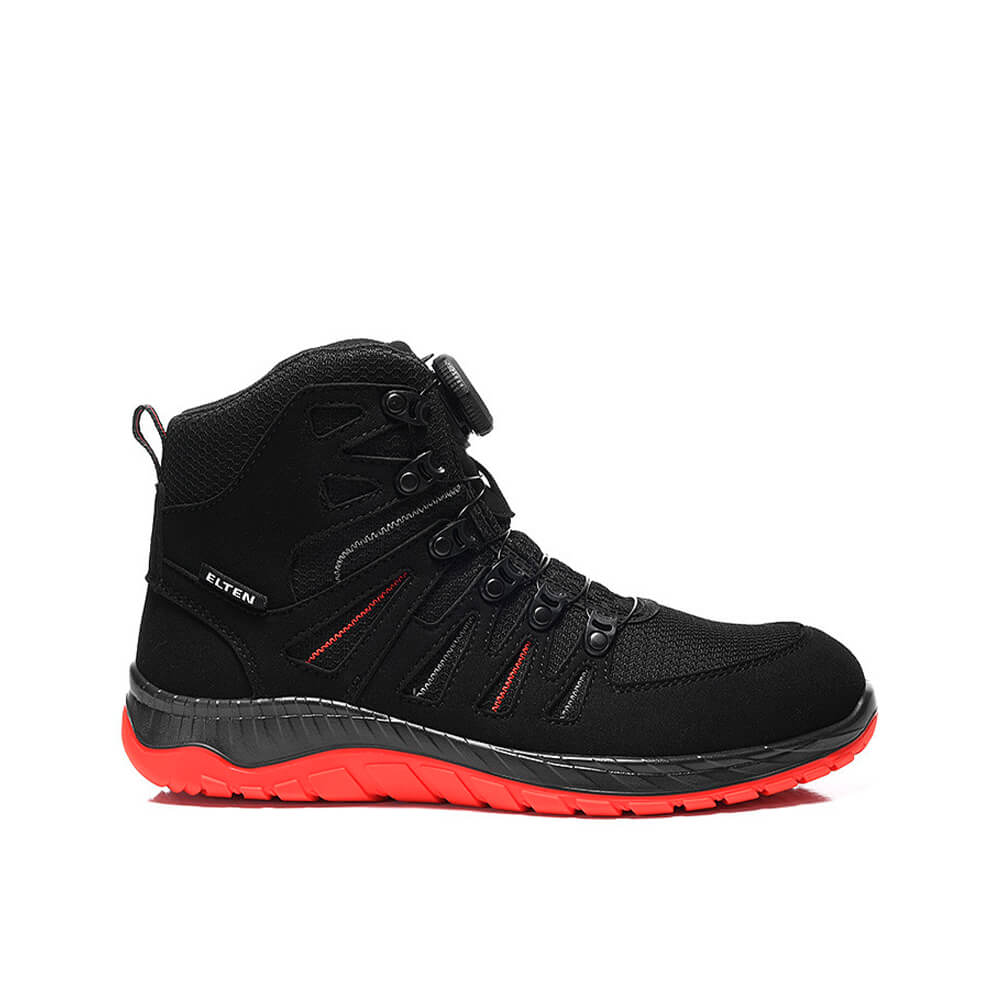 ELTEN MADDOX BOA® black-red Mid ESD S3S 769151 - Afbeelding 2